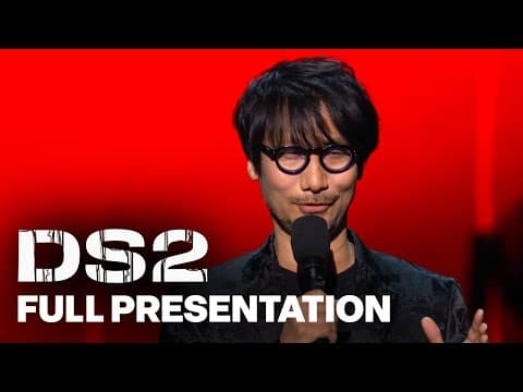 YouTube thumbnail for 2022 December - Death Stranding 2 presentation