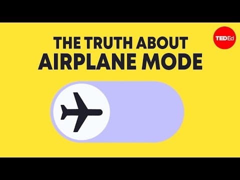 YouTube thumbnail for What happens if you don’t put your phone in airplane mode? [4:54]