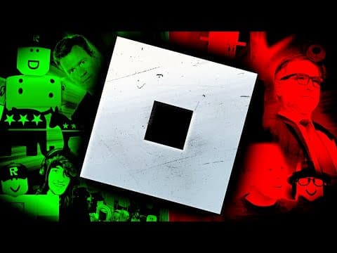 YouTube thumbnail for Roblox is being Sued and Investigated