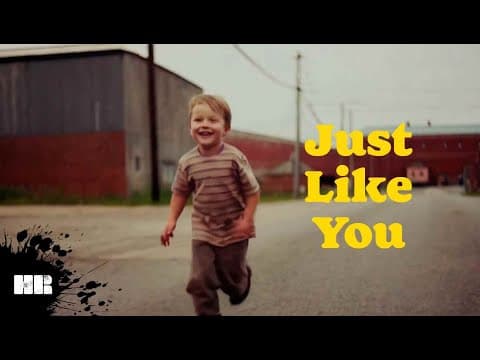 YouTube thumbnail for "Just Like You" - AI Short Film - Homeless Romantic