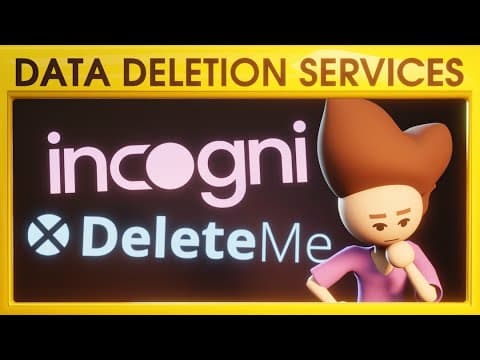 YouTube thumbnail for What DeleteMe and Incogni aren't telling you [32:24]