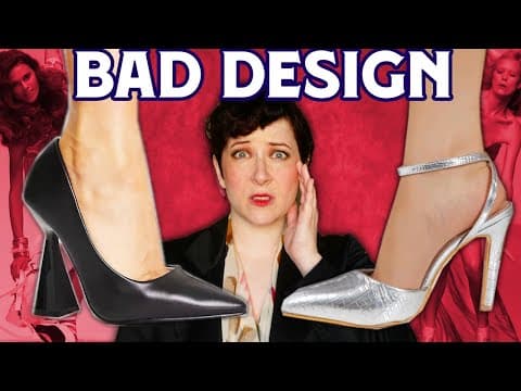 YouTube thumbnail for Nicole Rudolph - Why are Modern High Heels so Bad?