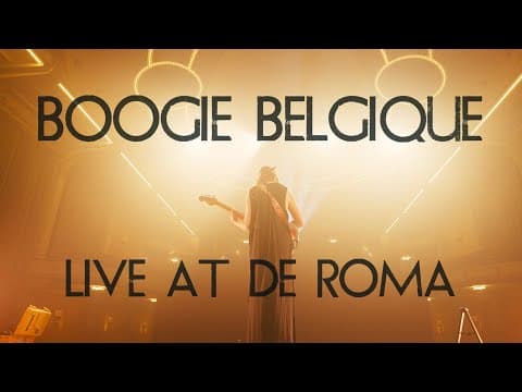 YouTube thumbnail for How Deep is the Ocean - Boogie Belgique at De Roma - 'Directors Cut' Music Video