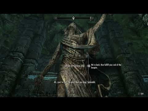 YouTube thumbnail for Skyrim Bug and Extra Dialog With Clavicus Vile Quest