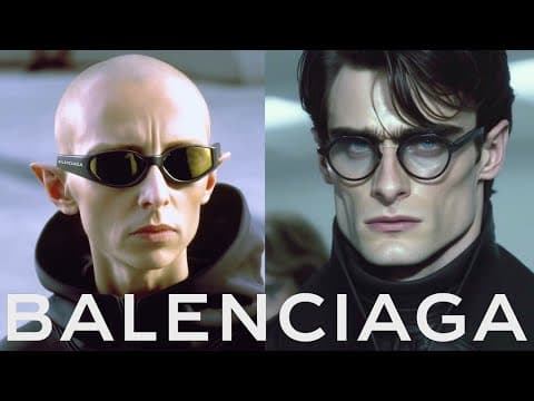 YouTube thumbnail for Harry Potter by Balenciaga