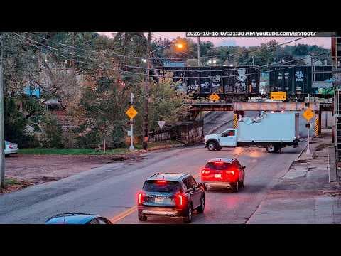 YouTube thumbnail for The 9foot7 bridge starting the day off with a bang