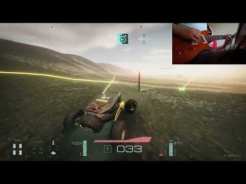 YouTube thumbnail for Playing a rally game with a guitar