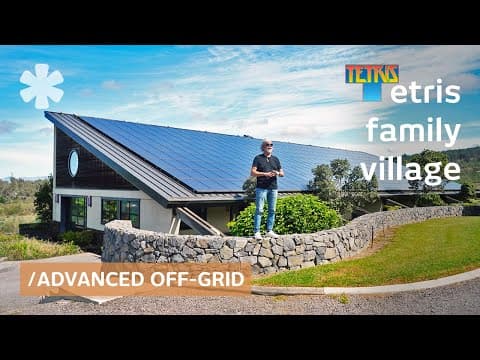 YouTube thumbnail for Kirsten Dirksen - Tetris founder's family village is collapse-proof, remote offgrid-topia