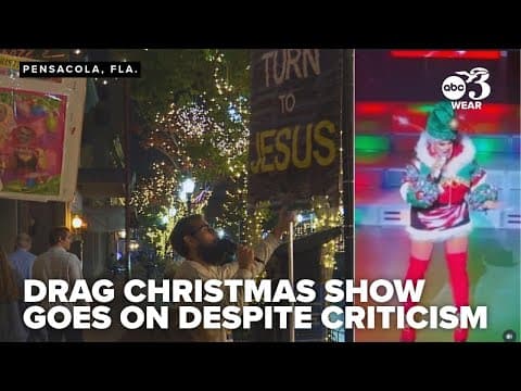 YouTube thumbnail for Love to the LBGT community and the drag show in Pensacola