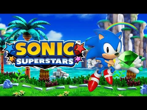 YouTube thumbnail for Sonic Superstars Announcement Trailer