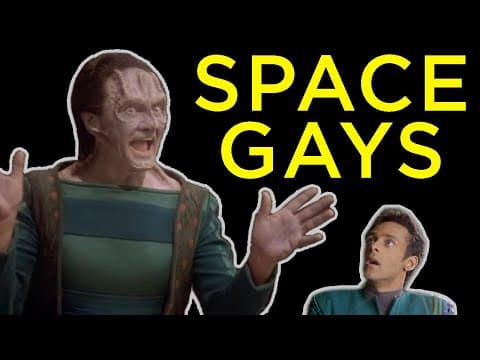 YouTube thumbnail for Star Trek's First Gay Ship-Mates? The Star-Crossed Romance of Garak & Bashir