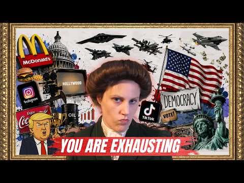 YouTube thumbnail for "Why Are Americans so Bloody Stupid?"