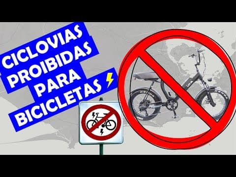 YouTube thumbnail for Bicicletas Elétricas Proibidas em Ciclovias