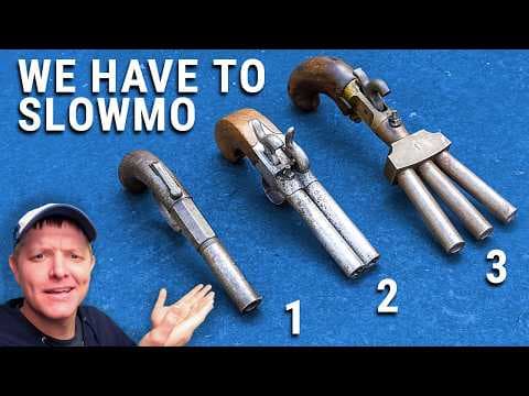 YouTube thumbnail for Why this Pistol with THREE BARRELS is Almost Impossible to Aim - Smarter Every Day 304 (19:38)