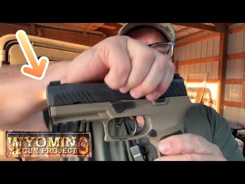 YouTube thumbnail for Repeatable uncommanded discharges for the P320