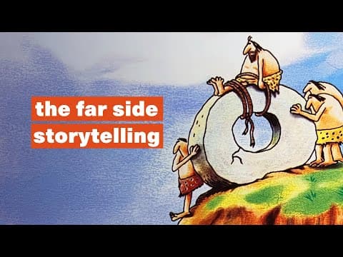 YouTube thumbnail for Why THE FAR SIDE is a masterclass in storytelling | The Gaze [9:50]