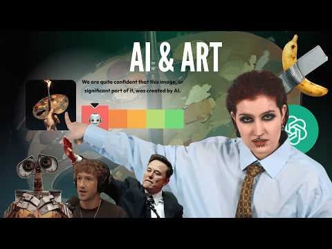 YouTube thumbnail for AI "Art" is Driving Me Crazy