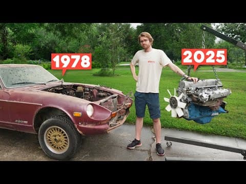 YouTube thumbnail for Modernizing a Vintage Car [31:23]