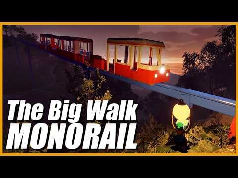 YouTube thumbnail for A video about the Big Walk Monorail!