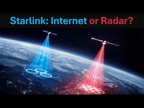 YouTube thumbnail for Is Starlink A Secret Radar Constellation?