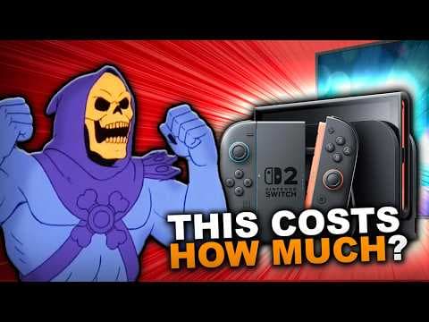 YouTube thumbnail for Skeletor Reveals Nintendo Switch 2