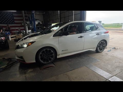 YouTube thumbnail for Can A Simple Oil Change make Horsepower in an EV? We find out