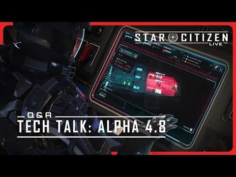 YouTube thumbnail for Star Citizen Live: Tech Talk