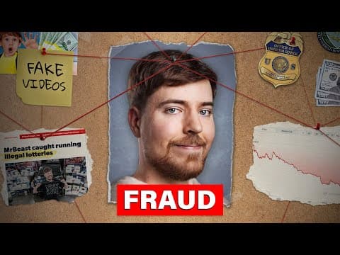 YouTube thumbnail for I Worked For MrBeast, He's A Fraud