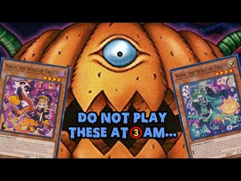 YouTube thumbnail for Yu-Gi-Oh Cards With Halloween Spirit (video)