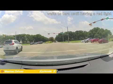 YouTube thumbnail for Maniac Driver · Episode 2 · 2023-07-13 · dash cam footage of idiot drivers