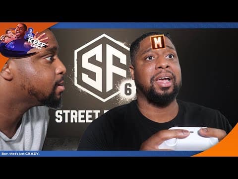 YouTube thumbnail for [SKIT] MightyKeef: How Street Fighter players look at people with modern controls