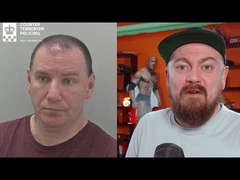 YouTube thumbnail for Man Jailed For Possessing "Extreme Right Wing Music"