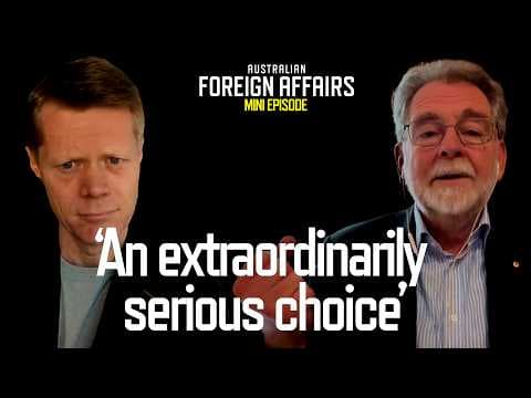 YouTube thumbnail for MINI-EPISODE: Should Australia go to war with China over Taiwan?