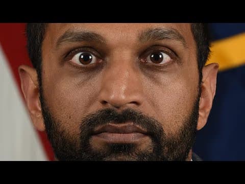 YouTube thumbnail for What's Going On with FBI Director Kash Patel?!?