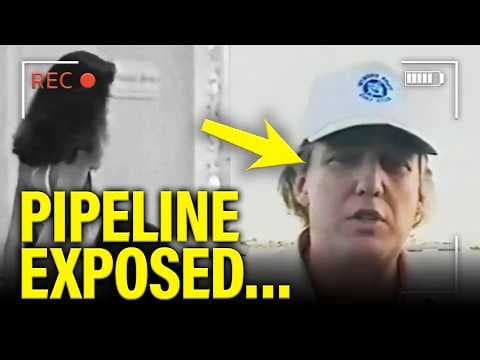 YouTube thumbnail for [Is Melania the new Ghislaine?] Trump’s DARK PAST Surfaces as PIPELINE EXPOSED…
