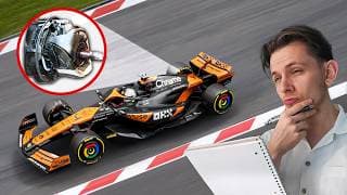 YouTube thumbnail for Did McLaren Cheat in 2025? (Genius Design)