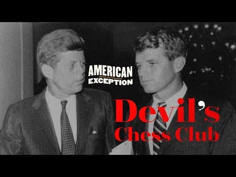 YouTube thumbnail for Aaron Good and Monika Wiesak discuss "qui bono?" regarding the JFK assassination (Israel) and her new book.