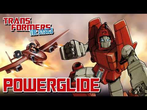 YouTube thumbnail for TRANSFORMERS: THE BASICS on POWERGLIDE