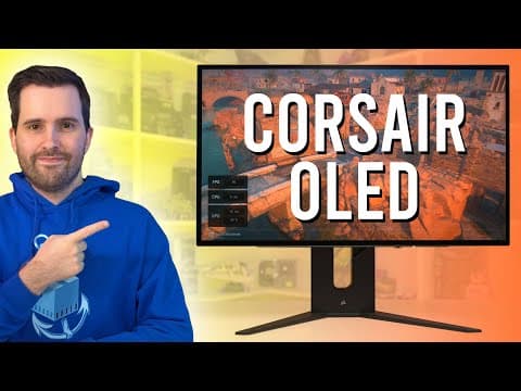 YouTube thumbnail for Corsair Xeneon 27QHD240 Review | Monitors Unboxed