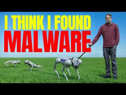YouTube thumbnail for Police Robots Are A Security Nightmare