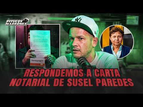 YouTube thumbnail for SUSEL LE MANDA CARTA NOTARIAL A STONER Y EL GALLO RESPONDE ARRIBA (Y CHORREÓ HASTA MOYA)