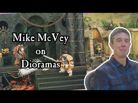 YouTube thumbnail for Mike McVey on Dioramas