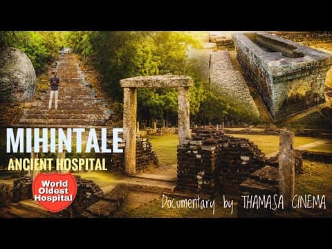 YouTube thumbnail for The world's oldest hospital complexes are hidden in Sri Lanka within a Buddhist monastic environment