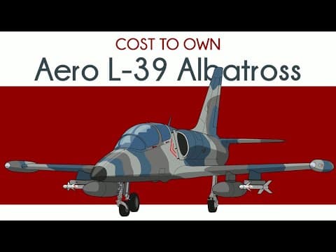 YouTube thumbnail for L-39 Albatross - Cost to Own | Complete Walkaround