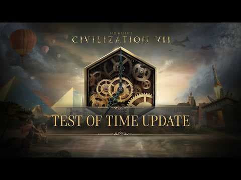 YouTube thumbnail for Civilization VII - Test of Time Announcement Trailer
