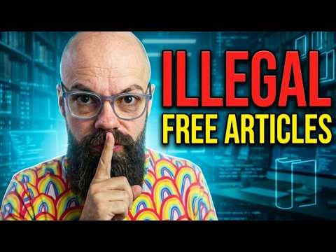 YouTube thumbnail for SciHub Alternatives: Get ANY Research Paper FAST