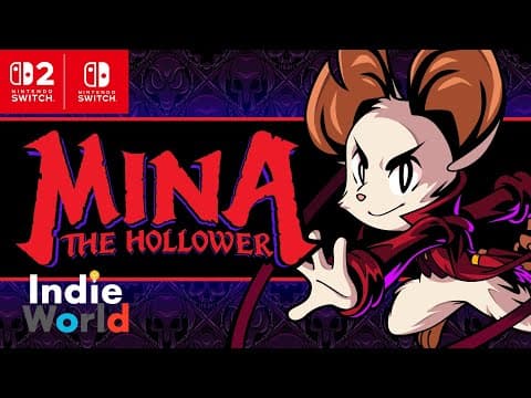YouTube thumbnail for Mina the Hollower – Release Date Trailer (Oct 31)