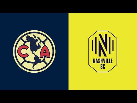 YouTube thumbnail for HIGHLIGHTS: Club América vs. Nashville SC | August 8, 2023