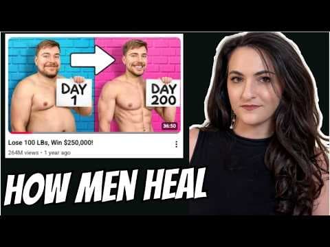 YouTube thumbnail for Mr Beast Accidentally Made a Video About Male Grief [28:14]
