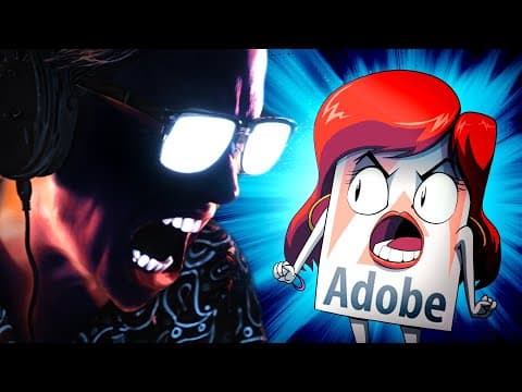 YouTube thumbnail for James Lee - How I Broke up with Adobe [An animator with 850K subscribers talks about using Adobe alternatives and switching to Linux]